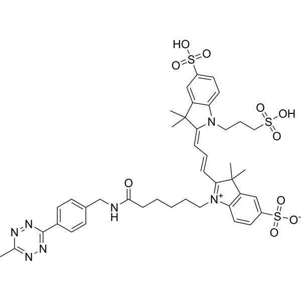 Sulfo-Cy3-Methyltetrazine 1801924-47-9